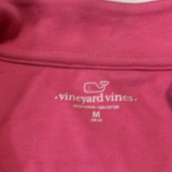 Vineyard Vines Pink Quarter-Zip Pullover Girls M - Picture 6 of 8